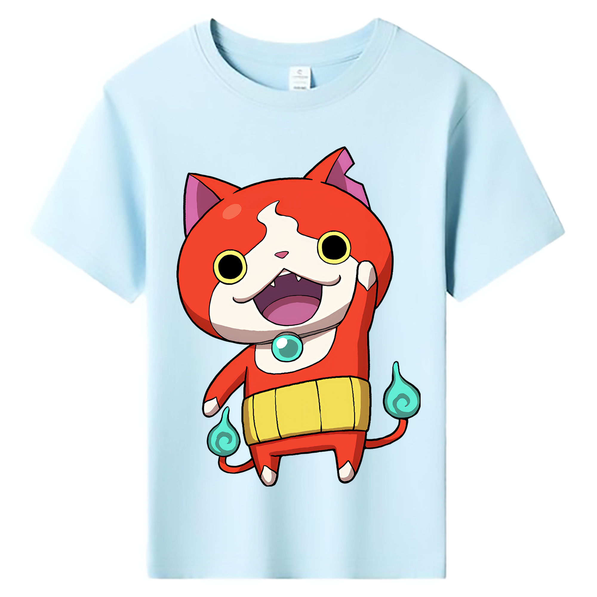 （画像用） 妖怪ウォッチ Yo-kai Watch 綿100％キッズTシャツ（フロントプリント）